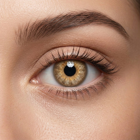 Golden Hazel Glow Lens